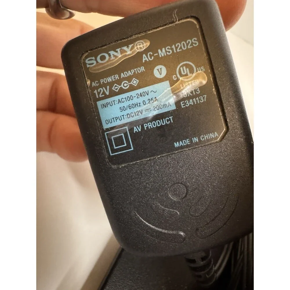 Sony Indoor TV Antenna w/ AC Power Adapter, Model AC- MS1202S TMR - RF985R